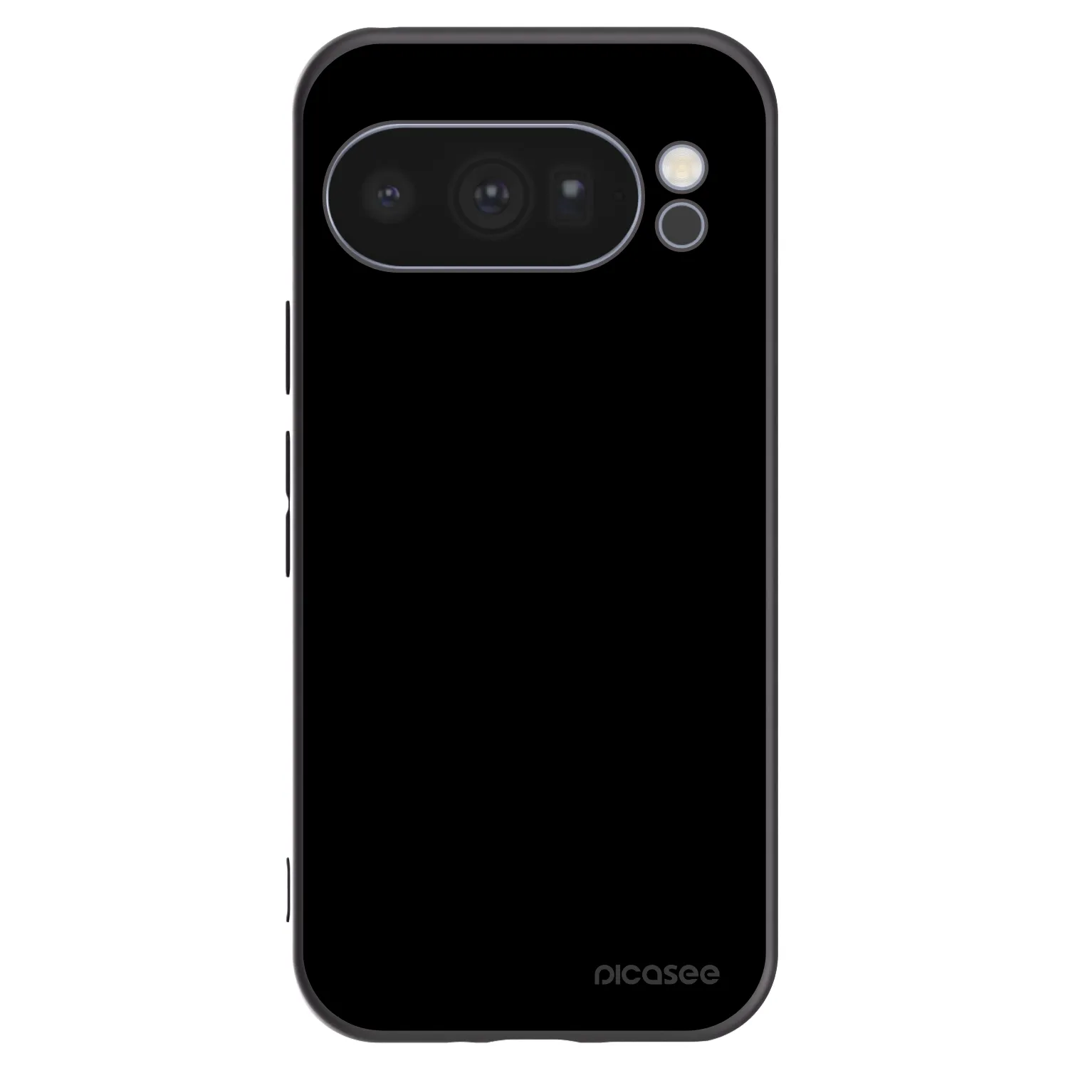 Picasee Google Pixel 10 Pro Hülle - Schwarzes Silikon - Black Bliss