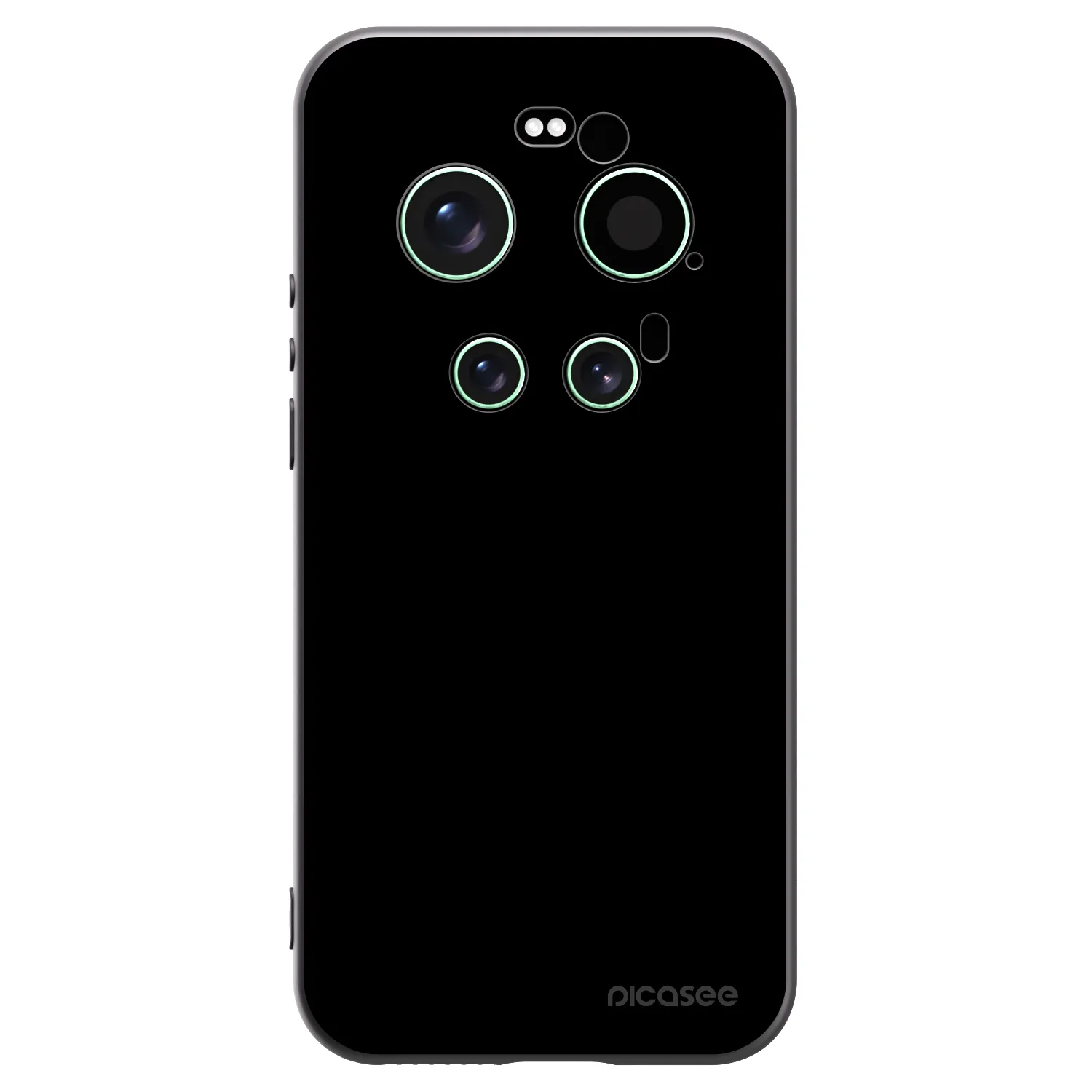 Picasee Xiaomi 17 Ultra Hülle - Schwarzes Silikon - Black Bliss