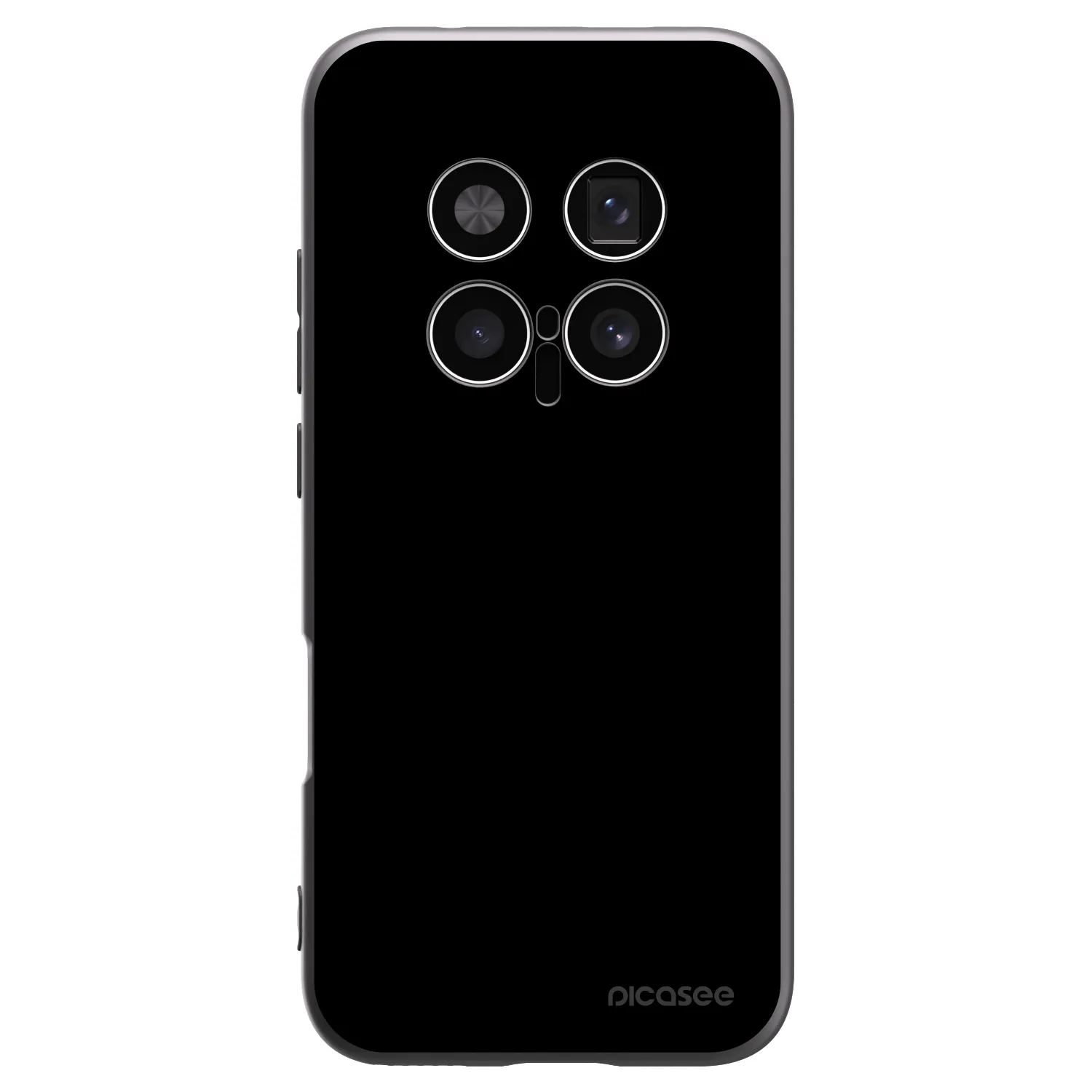 Picasee Honor Magic8 Pro 5G Hülle - Schwarzes Silikon - Black Bliss