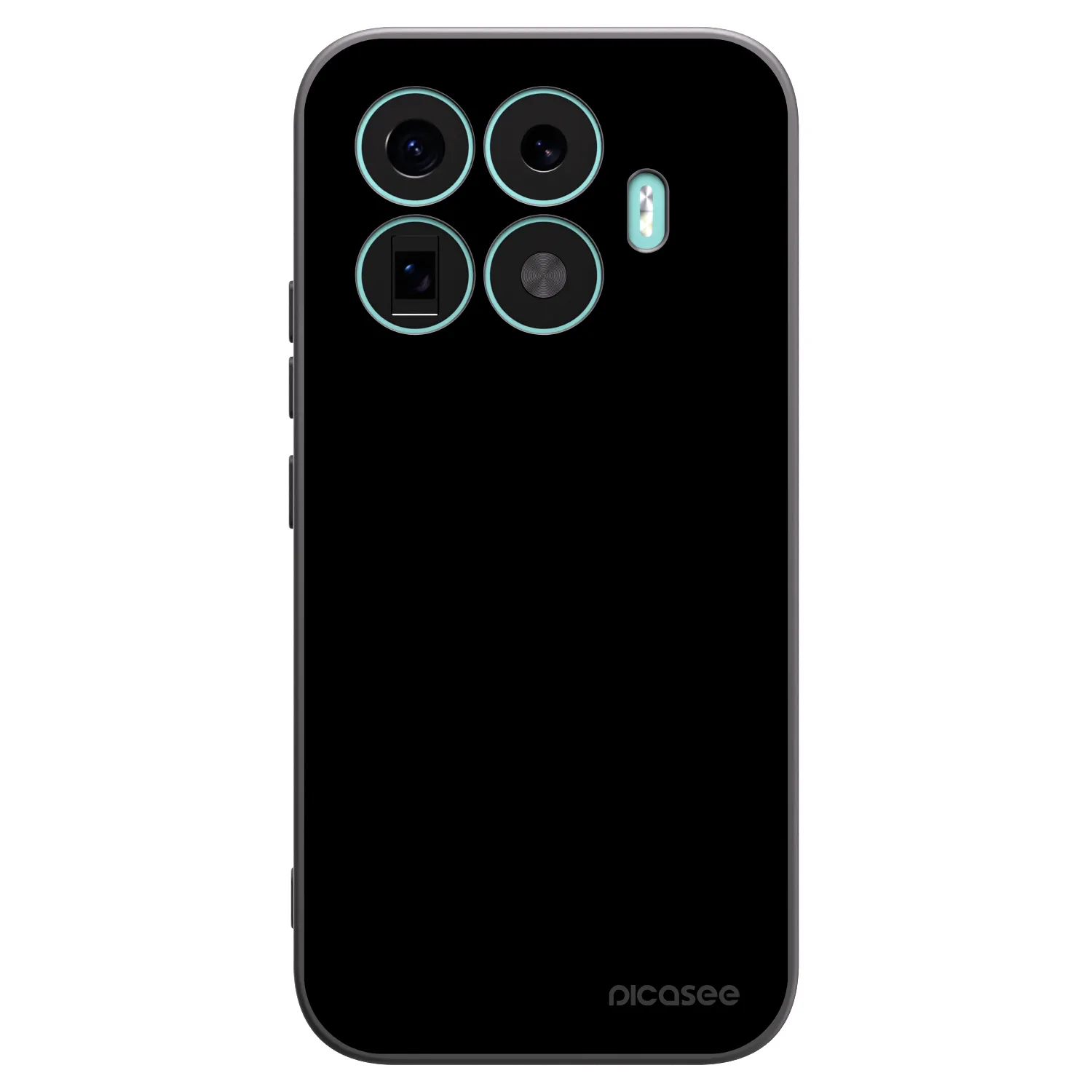 Picasee Xiaomi 17T Hülle - Schwarzes Silikon - Black Bliss