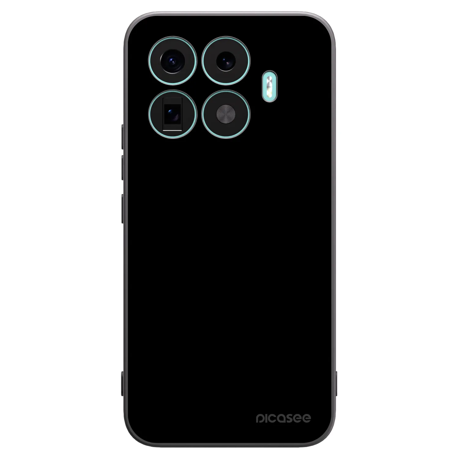 Picasee Xiaomi 17T Pro Hülle - Schwarzes Silikon - Black Bliss