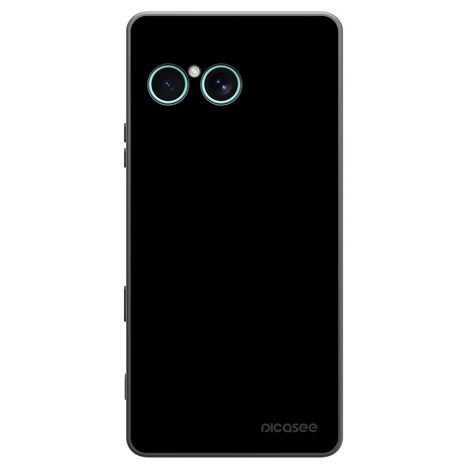 Picasee Sony Xperia 10 VII Hülle - Schwarzes Silikon - Black Bliss