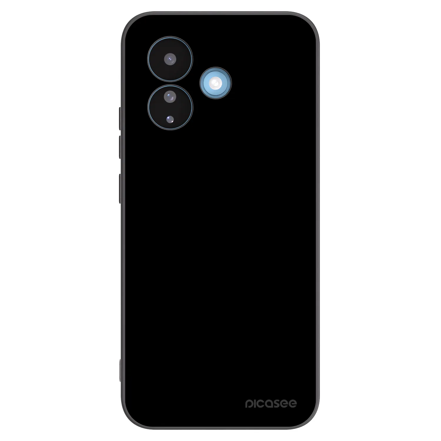 Picasee Xiaomi Redmi Note 17 Pro 5G Hülle - Schwarzes Silikon - Black Bliss