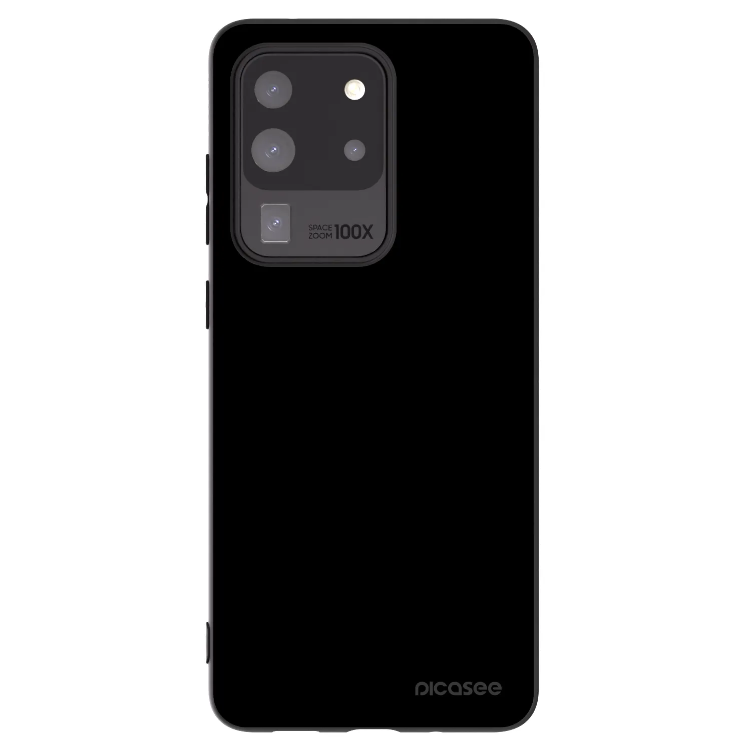 Picasee Samsung Galaxy S20 Ultra 5G G988F Hülle - Schwarzes Silikon - Black Bliss