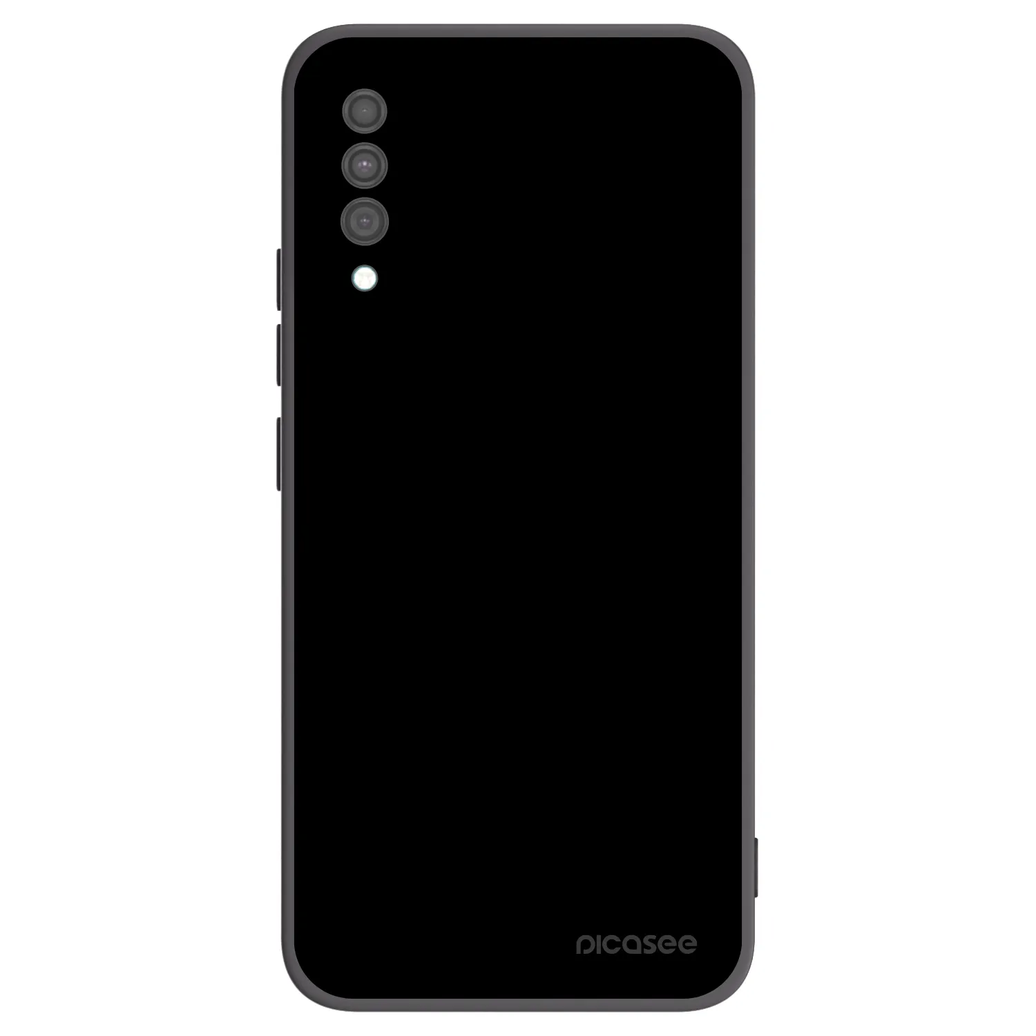 Picasee Samsung Galaxy A30s A307F Hülle - Schwarzes Silikon - Black Bliss