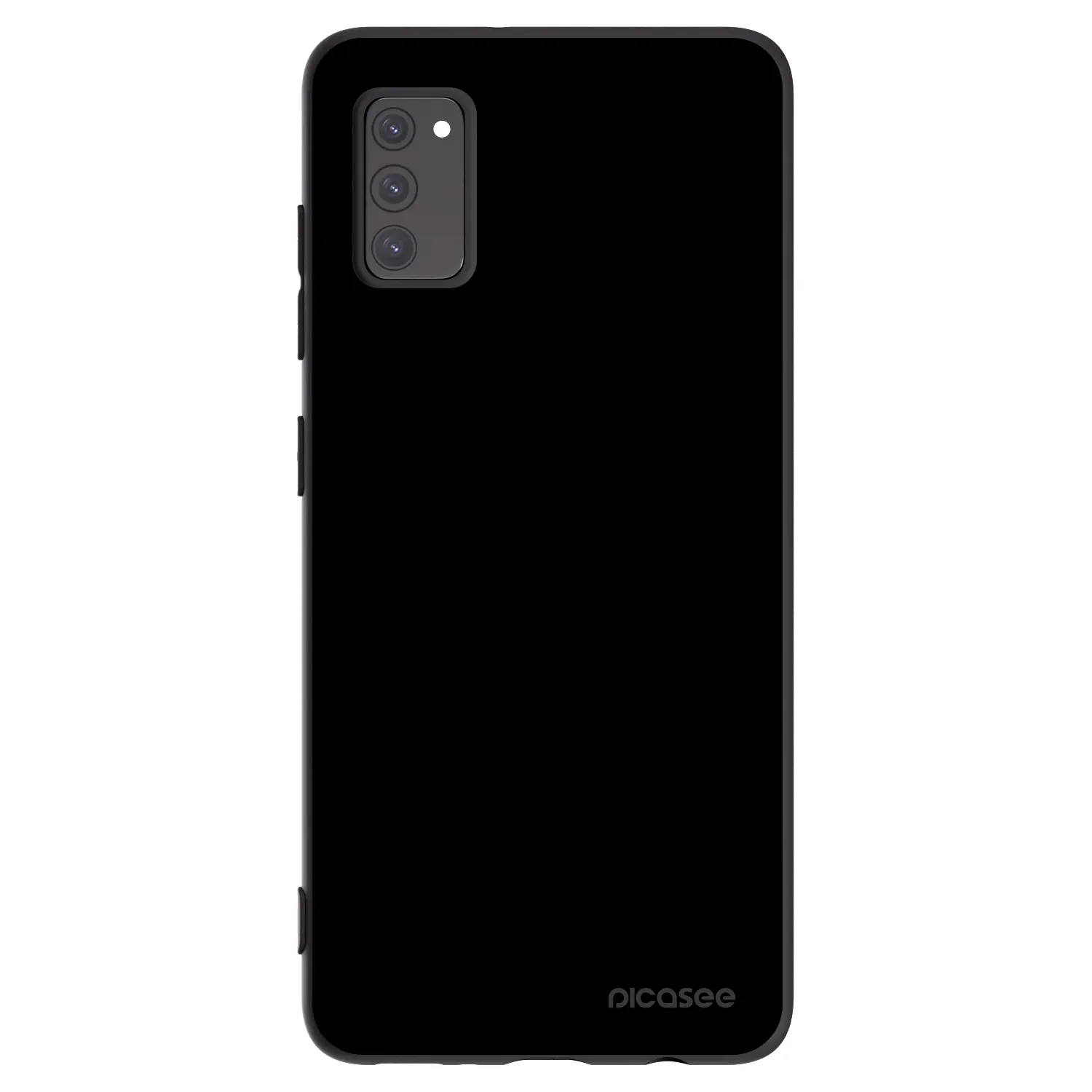 Picasee Samsung Galaxy A41 A415F Hülle - Schwarzes Silikon - Black Bliss