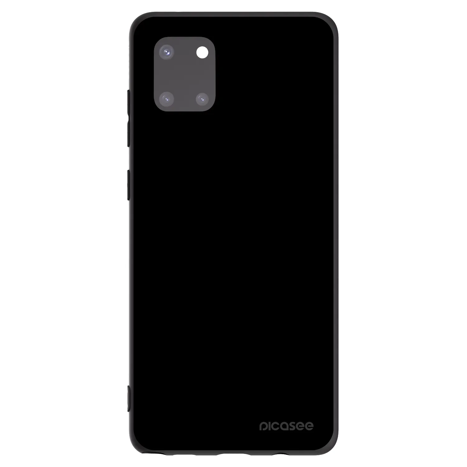 Picasee Samsung Galaxy Note 10 Lite N770F Hülle - Schwarzes Silikon - Black Bliss