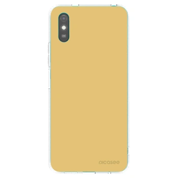 Picasee Xiaomi Redmi 9A Hülle - Transparentes Silikon - Canary Crystal