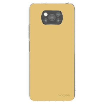 Picasee Xiaomi Poco X3 Hülle - Schwarzes Silikon - Canary Crystal