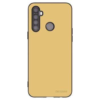 Picasee Realme 6i Hülle - Schwarzes Silikon - Canary Crystal