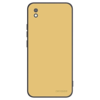 Picasee Xiaomi Redmi 9AT Hülle - Schwarzes Silikon - Canary Crystal