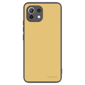 Picasee Xiaomi Mi 11 Lite Hülle - Schwarzes Silikon - Canary Crystal