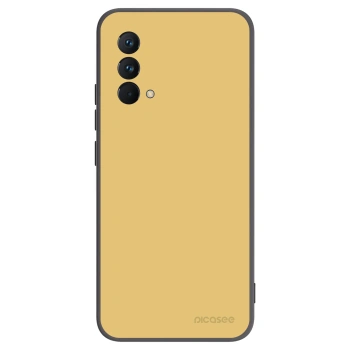 Picasee Realme GT Master Edition 5G Hülle - Schwarzes Silikon - Canary Crystal