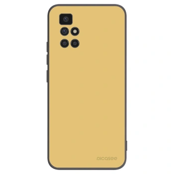 Picasee Xiaomi Redmi 10 (2022) Hülle - Schwarzes Silikon - Canary Crystal