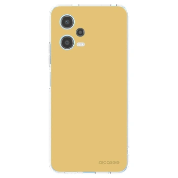 Picasee Xiaomi Redmi Note 12 5G Hülle - Transparentes Silikon - Canary Crystal