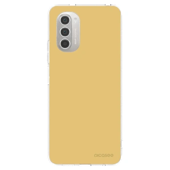 Picasee Motorola Moto G51 Hülle - Transparentes Silikon - Canary Crystal