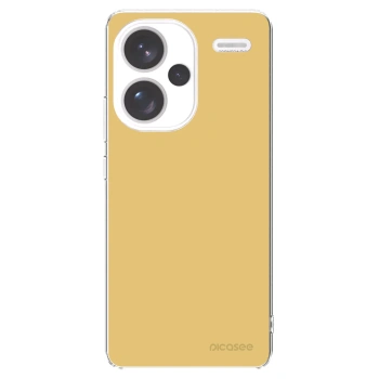 Picasee Xiaomi Redmi Note 13 Pro+ 5G Hülle - Transparentes Silikon - Canary Crystal
