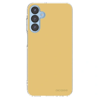 Picasee Samsung Galaxy A15 A156B 5G Hülle - Transparentes Silikon - Canary Crystal