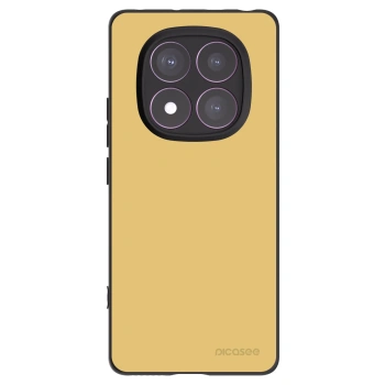 Picasee Xiaomi Redmi Note 14 Pro 4G Hülle - Schwarzes Silikon - Canary Crystal