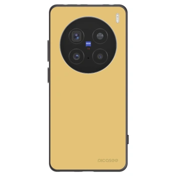 Picasee Vivo X200 Pro Hülle - Schwarzes Silikon - Canary Crystal
