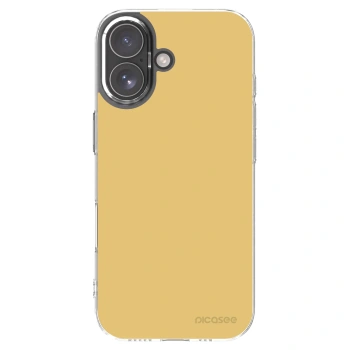 Picasee Apple iPhone 17 Hülle - Transparentes Silikon - Canary Crystal