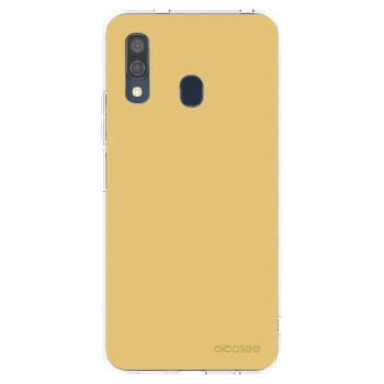 Picasee Samsung Galaxy A40 A405F Hülle - Transparentes Silikon - Canary Crystal