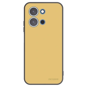 Picasee Xiaomi Redmi 15C 4G Hülle - Schwarzes Silikon - Canary Crystal