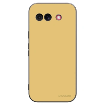 Picasee Google Pixel 10a Hülle - Schwarzes Silikon - Canary Crystal