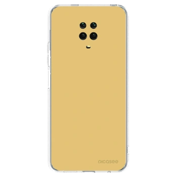 Picasee Xiaomi Redmi Note 9S Hülle - Transparentes Silikon - Canary Crystal