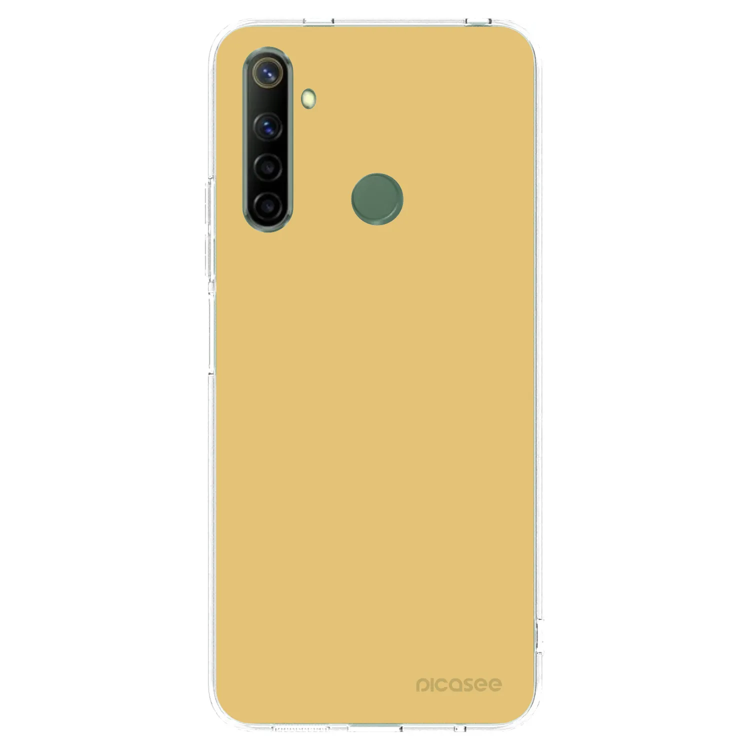 Picasee Realme 6i Hülle - Transparentes Silikon - Canary Crystal