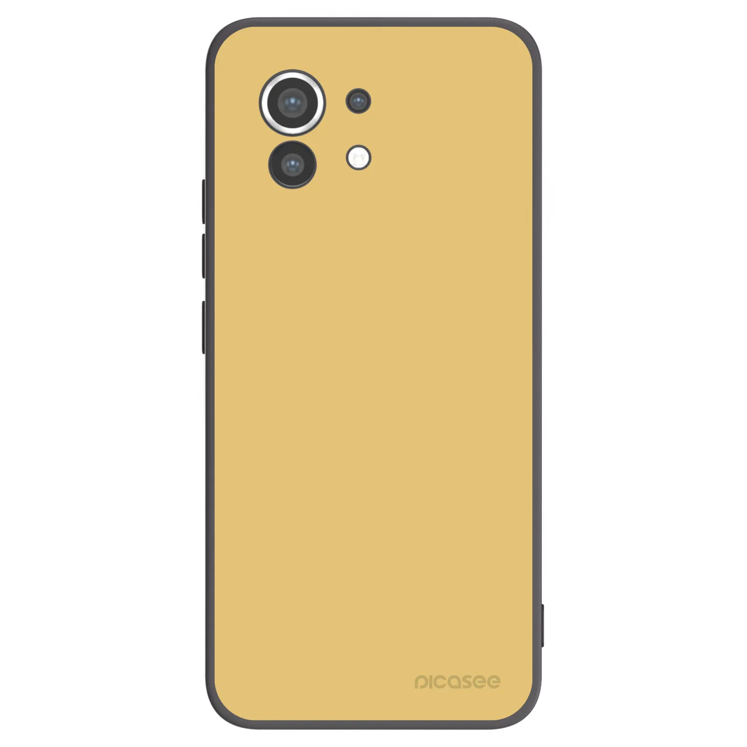 Picasee Xiaomi Mi 11 Hülle - Schwarzes Silikon - Canary Crystal