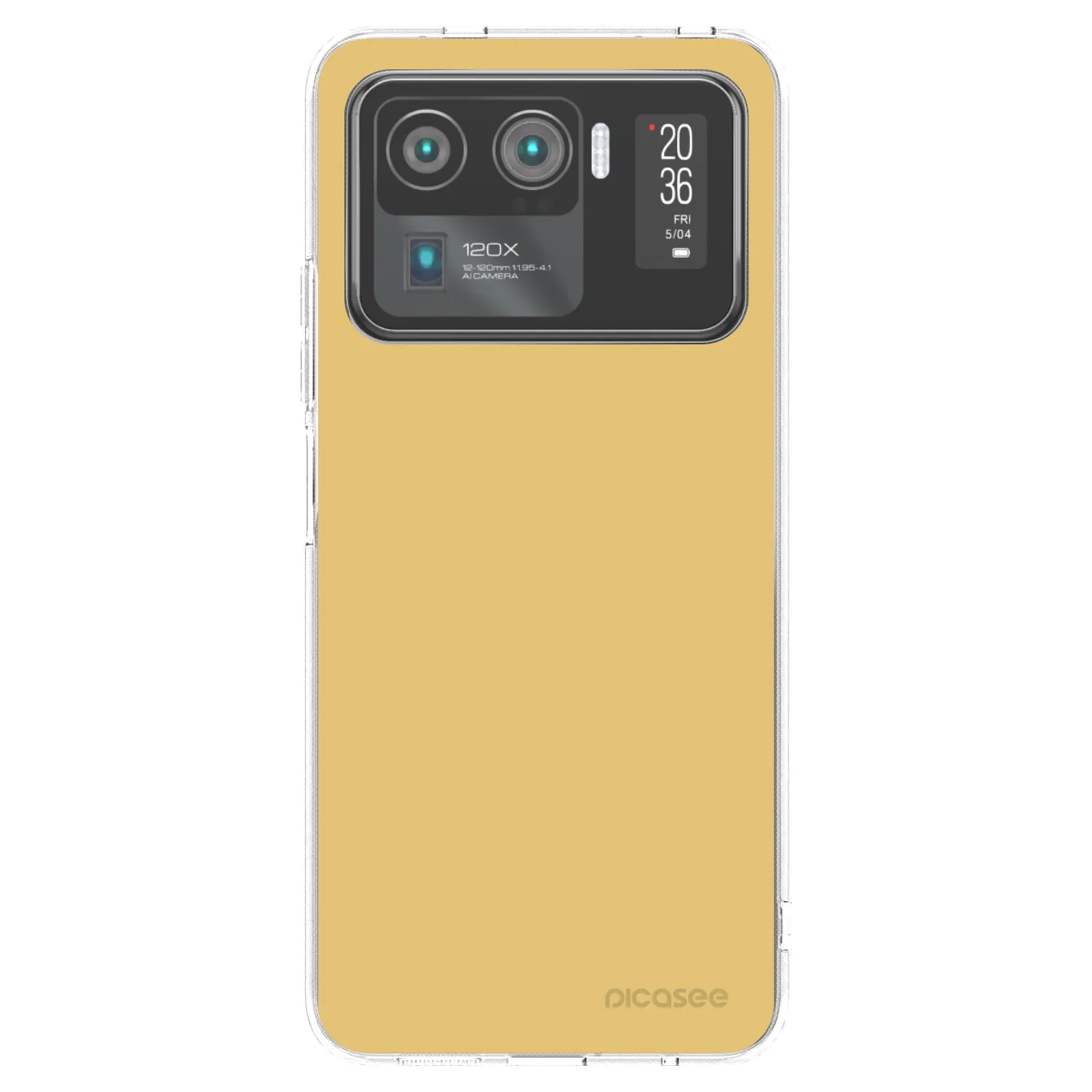 Picasee Xiaomi Mi 11 Ultra Hülle - Transparentes Silikon - Canary Crystal