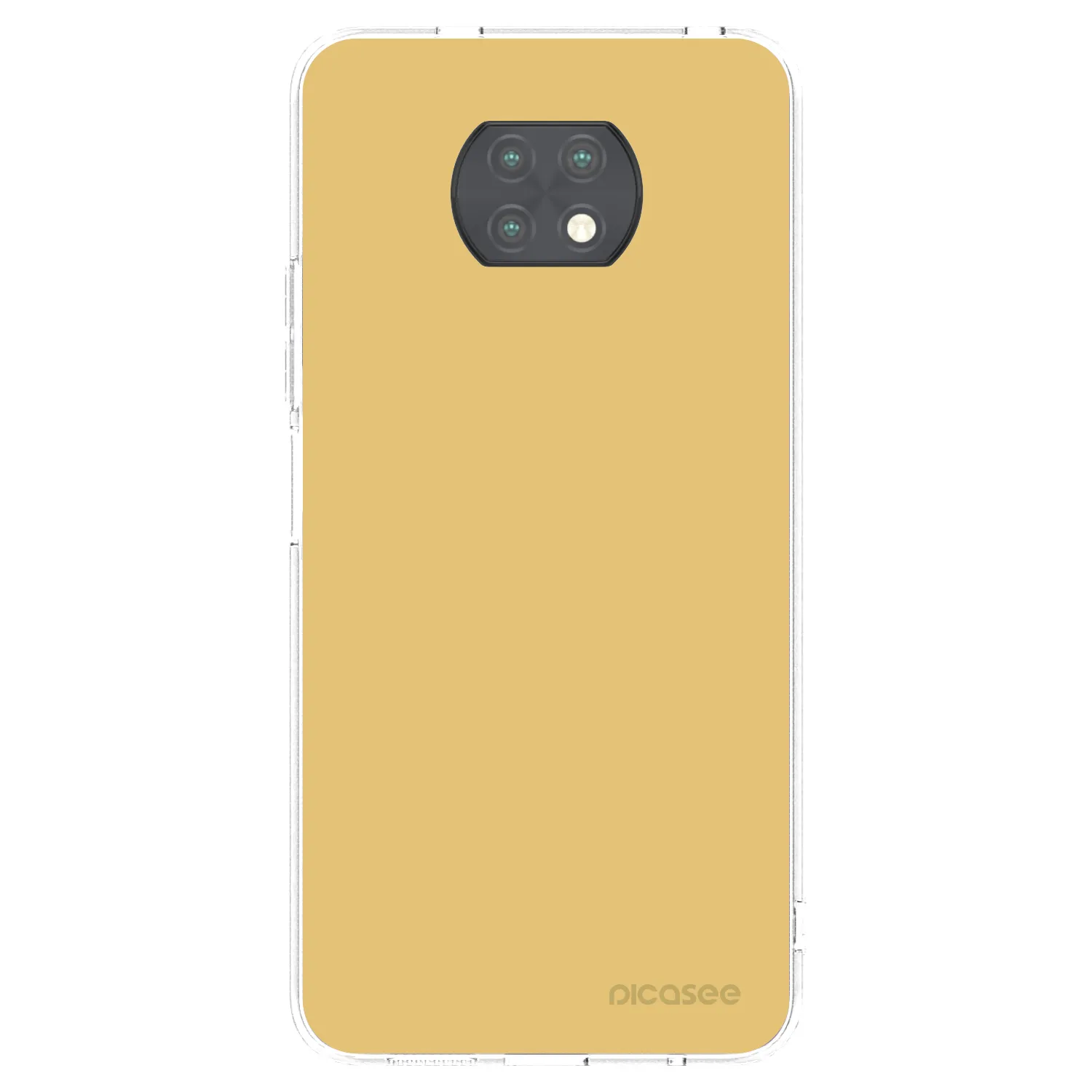 Picasee Xiaomi Redmi Note 9T Hülle - Transparentes Silikon - Canary Crystal