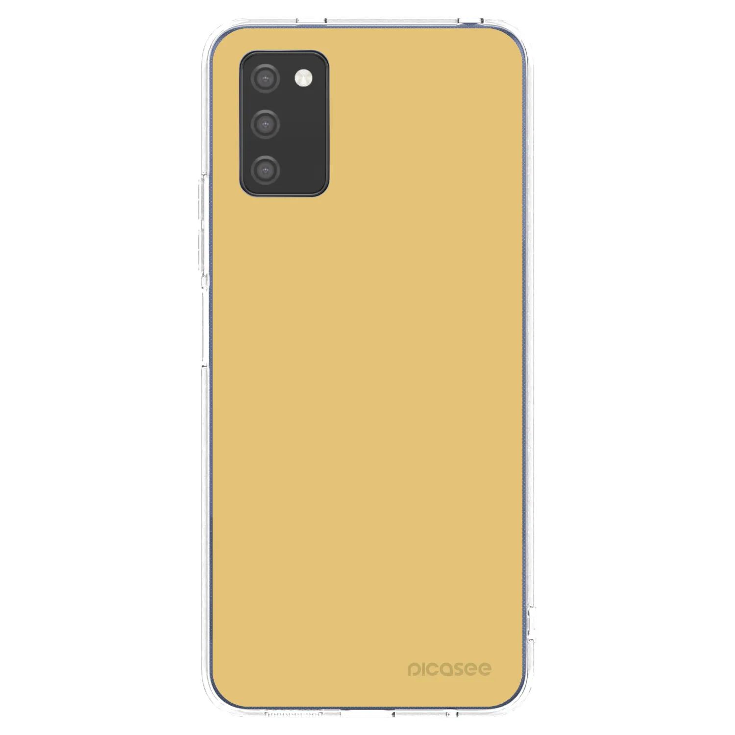 Picasee Samsung Galaxy A03s A037G Hülle - Transparentes Silikon - Canary Crystal