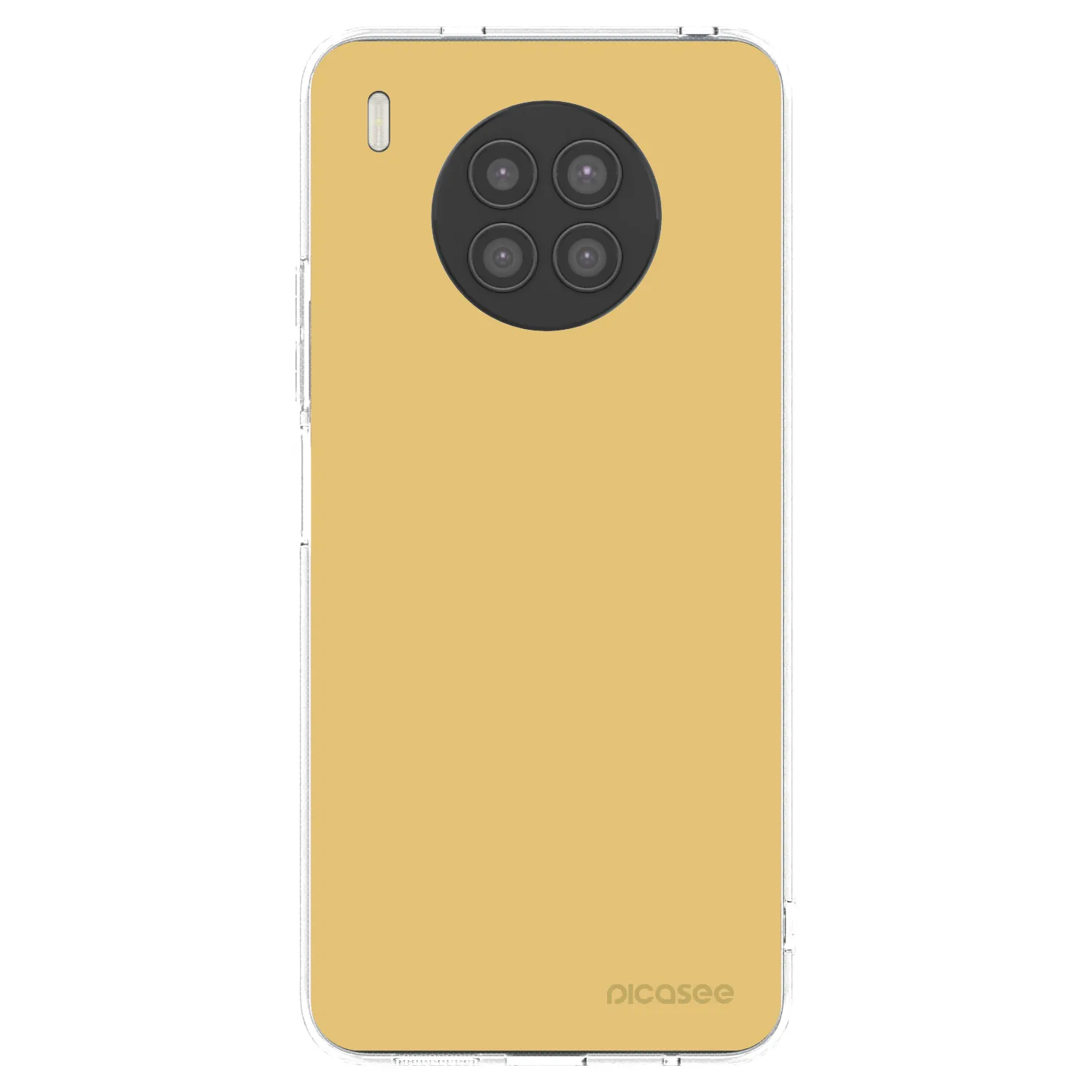 Picasee Huawei Nova 8i Hülle - Transparentes Silikon - Canary Crystal