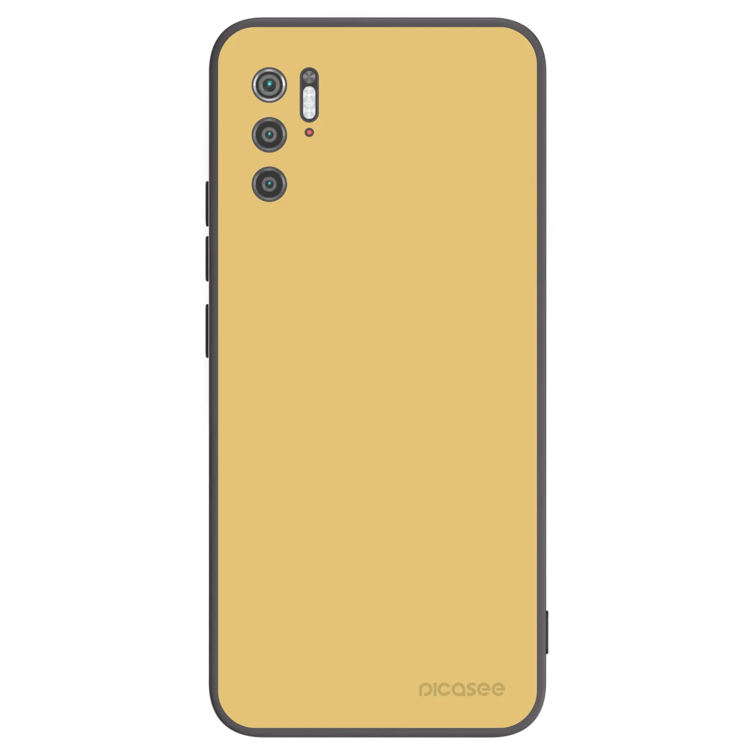 Picasee Xiaomi Poco M3 Pro 5G Hülle - Schwarzes Silikon - Canary Crystal