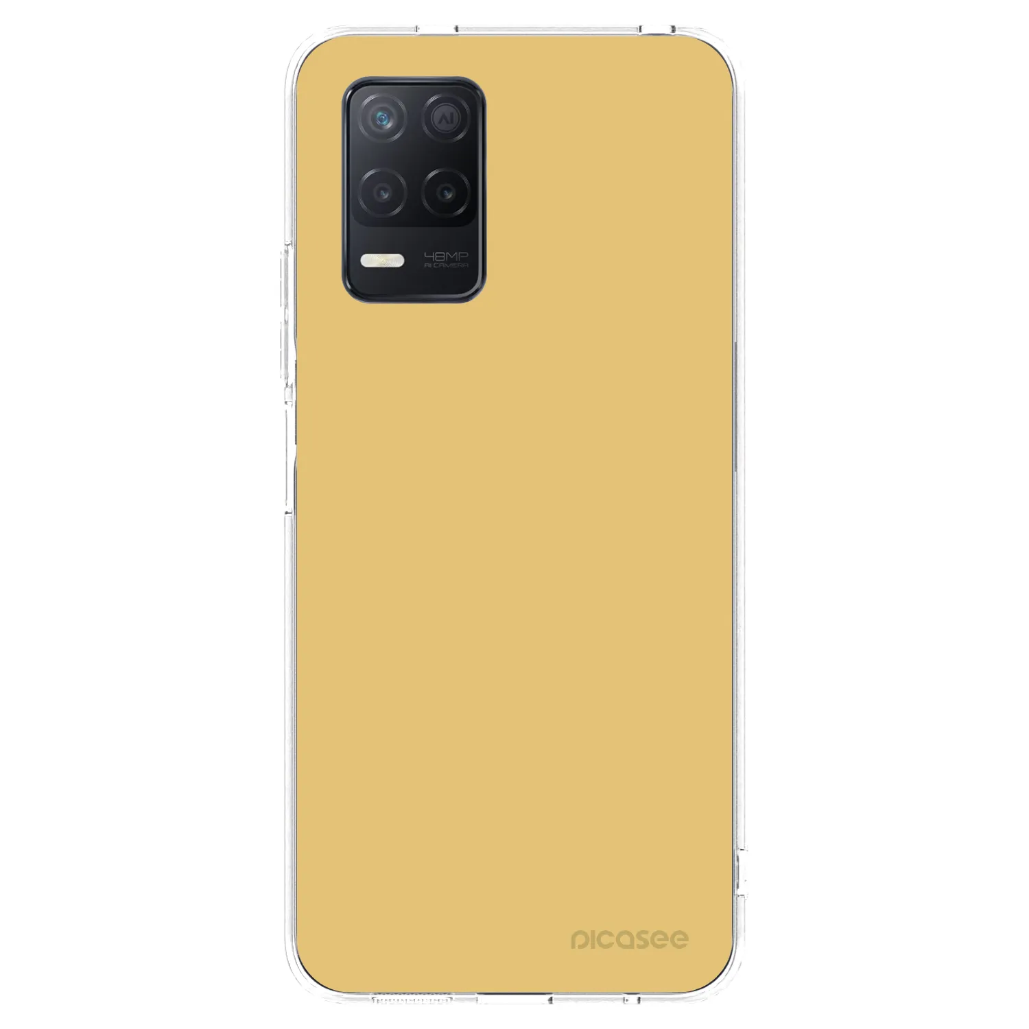 Picasee Realme 8 5G Hülle - Transparentes Silikon - Canary Crystal