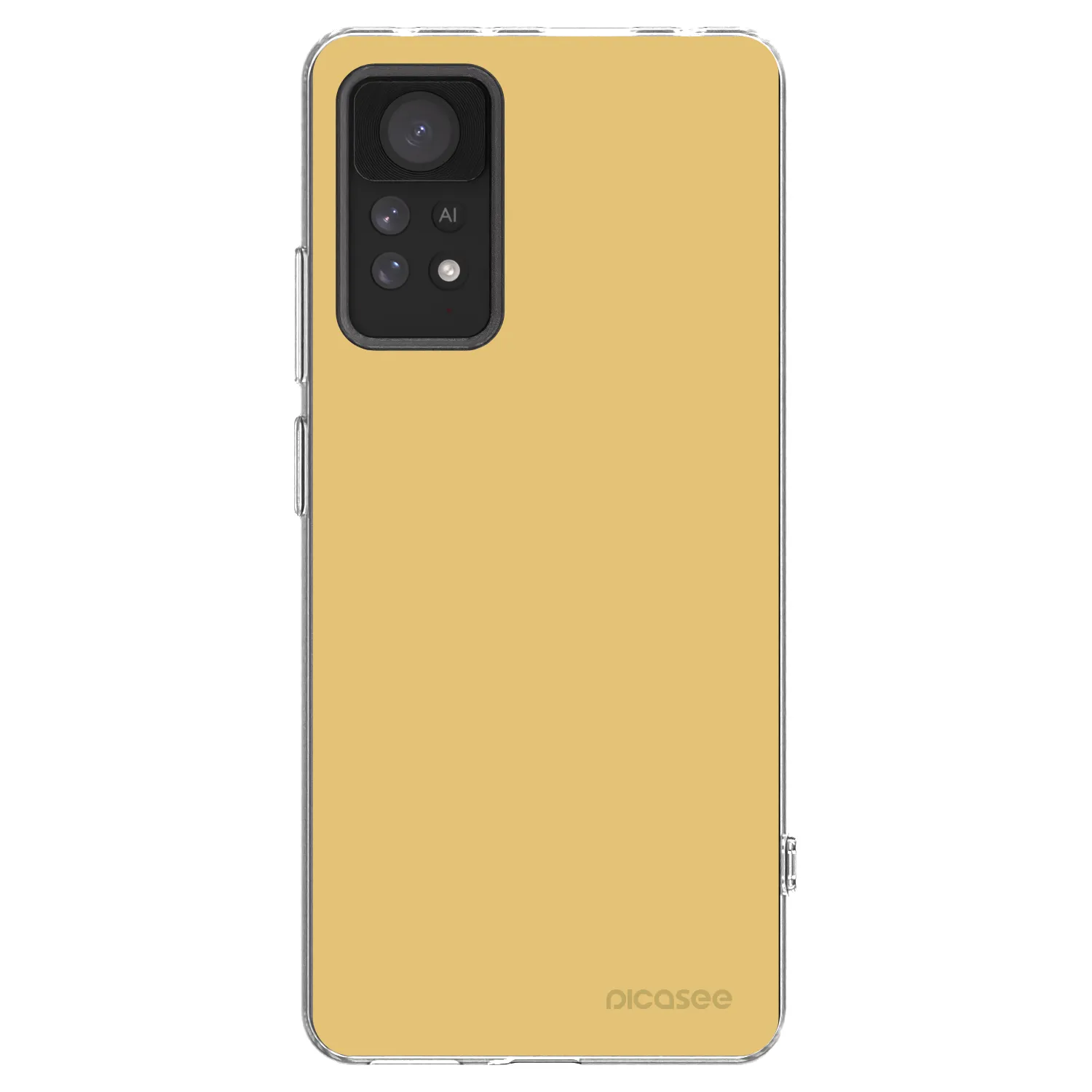 Picasee Xiaomi Redmi Note 11 Pro 5G Hülle - Transparentes Silikon - Canary Crystal