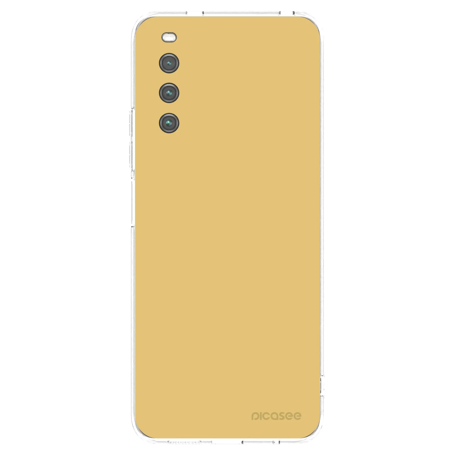 Picasee Sony Xperia 10 IV 5G Hülle - Transparentes Silikon - Canary Crystal
