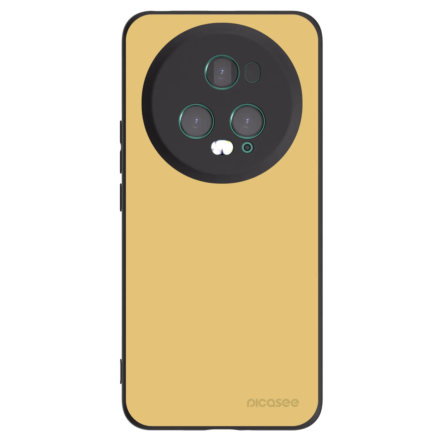 Picasee Honor Magic5 Pro Hülle - Schwarzes Silikon - Canary Crystal