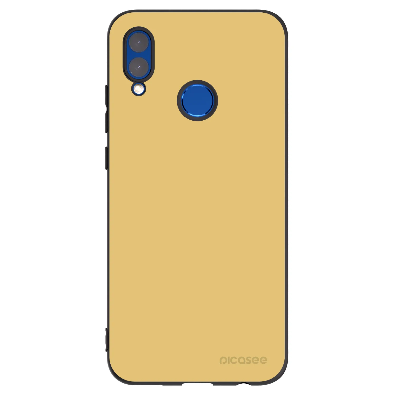 Picasee Huawei P Smart 2019 Hülle - Schwarzes Silikon - Canary Crystal