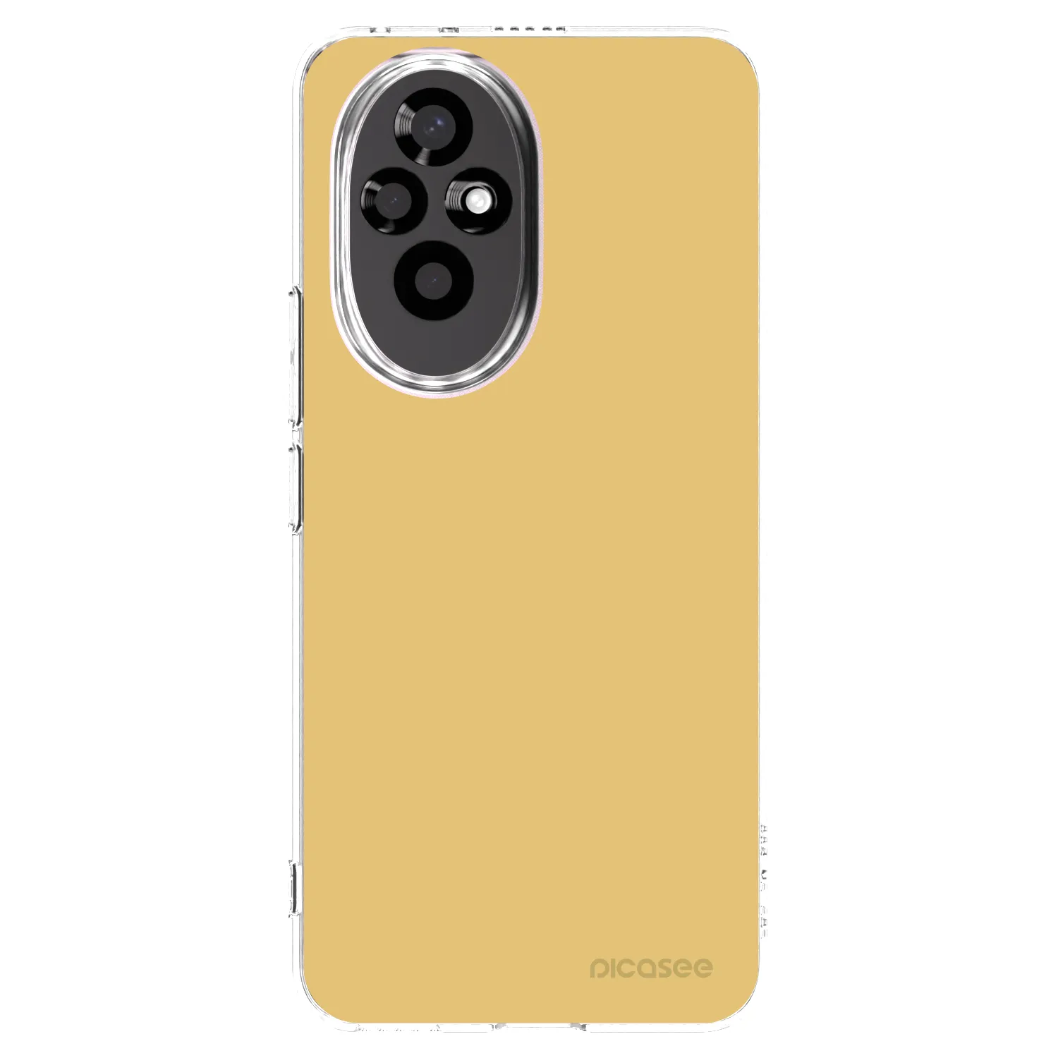 Picasee Honor 200 Pro 5G Hülle - Transparentes Silikon - Canary Crystal