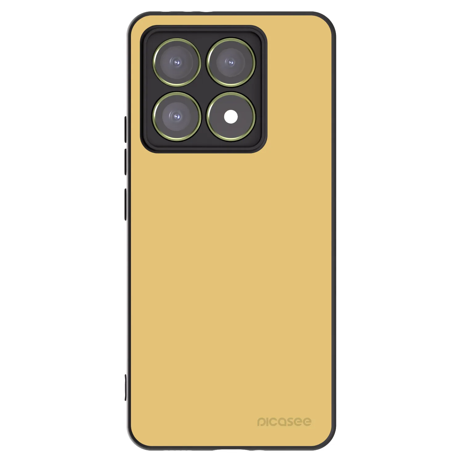 Picasee Xiaomi 14T Hülle - Schwarzes Silikon - Canary Crystal
