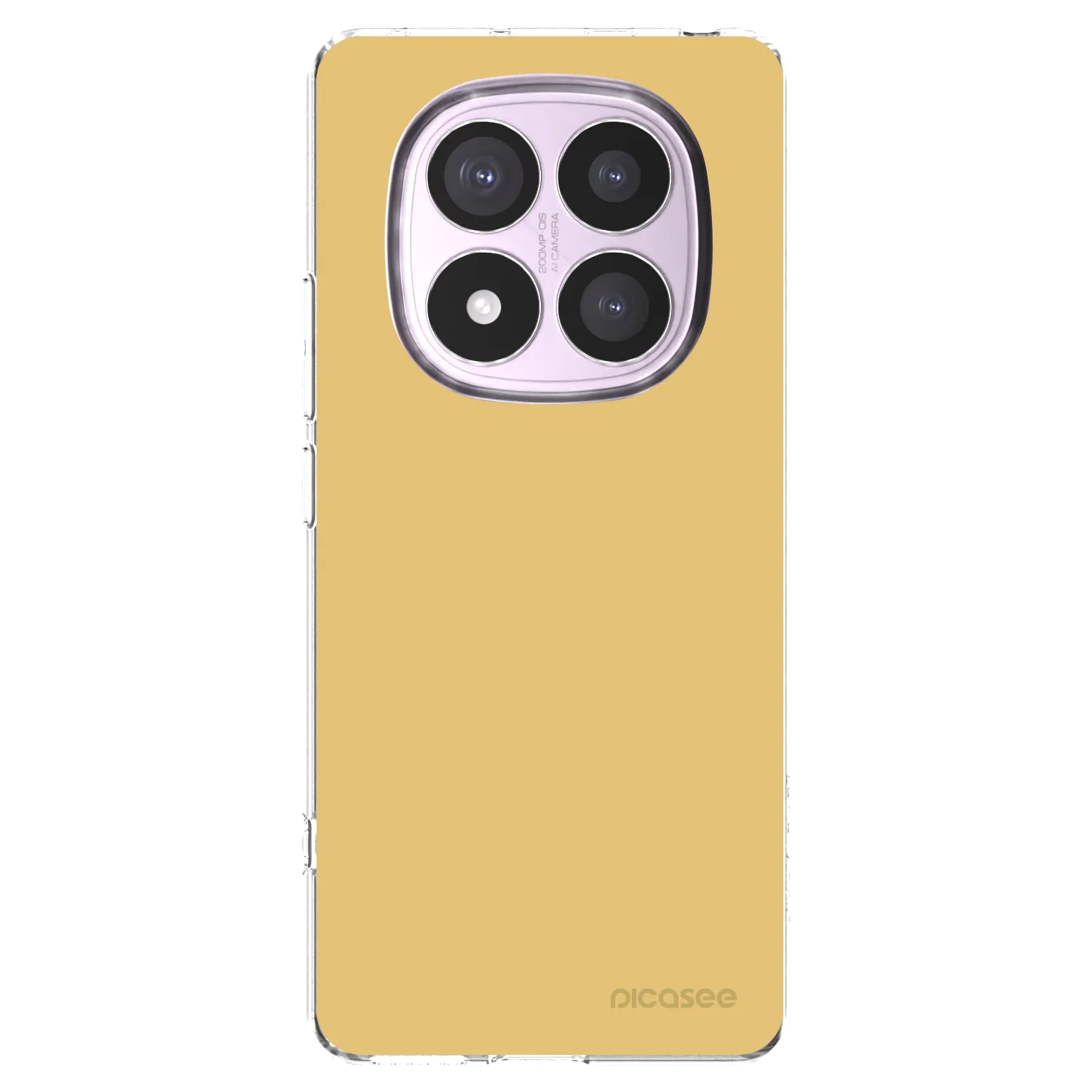 Picasee Xiaomi Redmi Note 14 Pro 5G Hülle - Transparentes Silikon - Canary Crystal