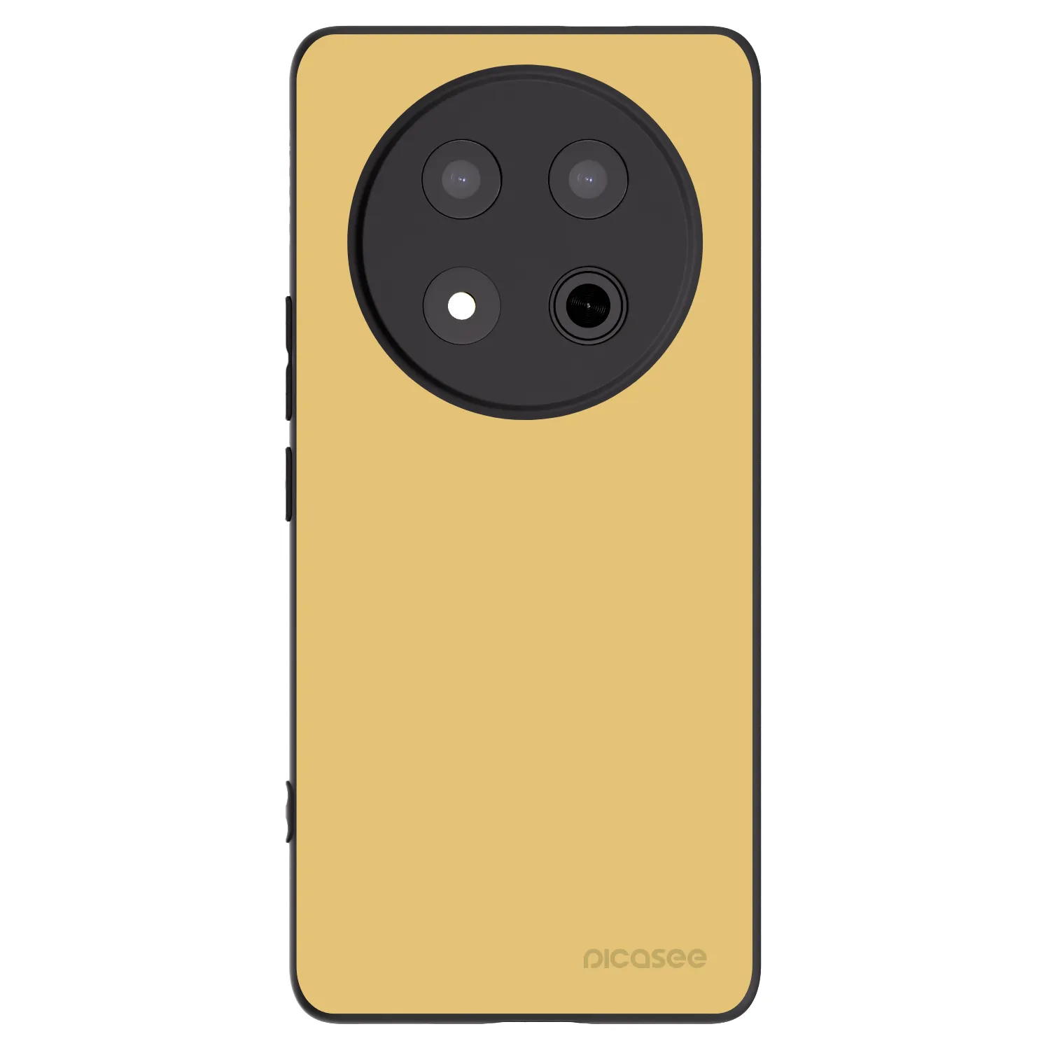 Picasee Honor Magic7 Lite 5G Hülle - Schwarzes Silikon - Canary Crystal