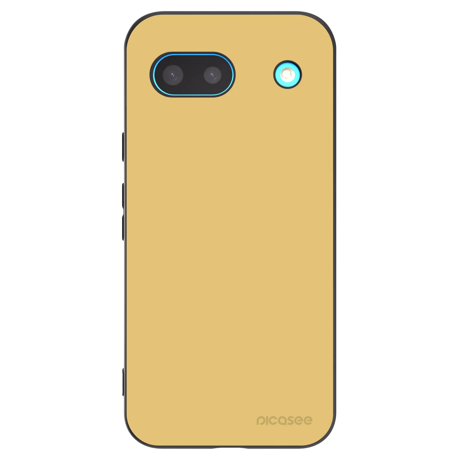 Picasee Google Pixel 8 Hülle - Schwarzes Silikon - Canary Crystal