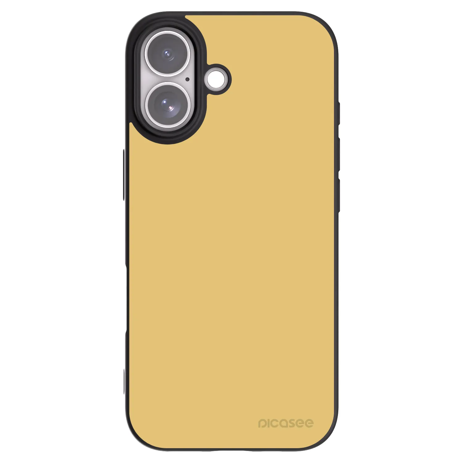 Picasee Apple iPhone 17 Hülle - Schwarzes Silikon - Canary Crystal