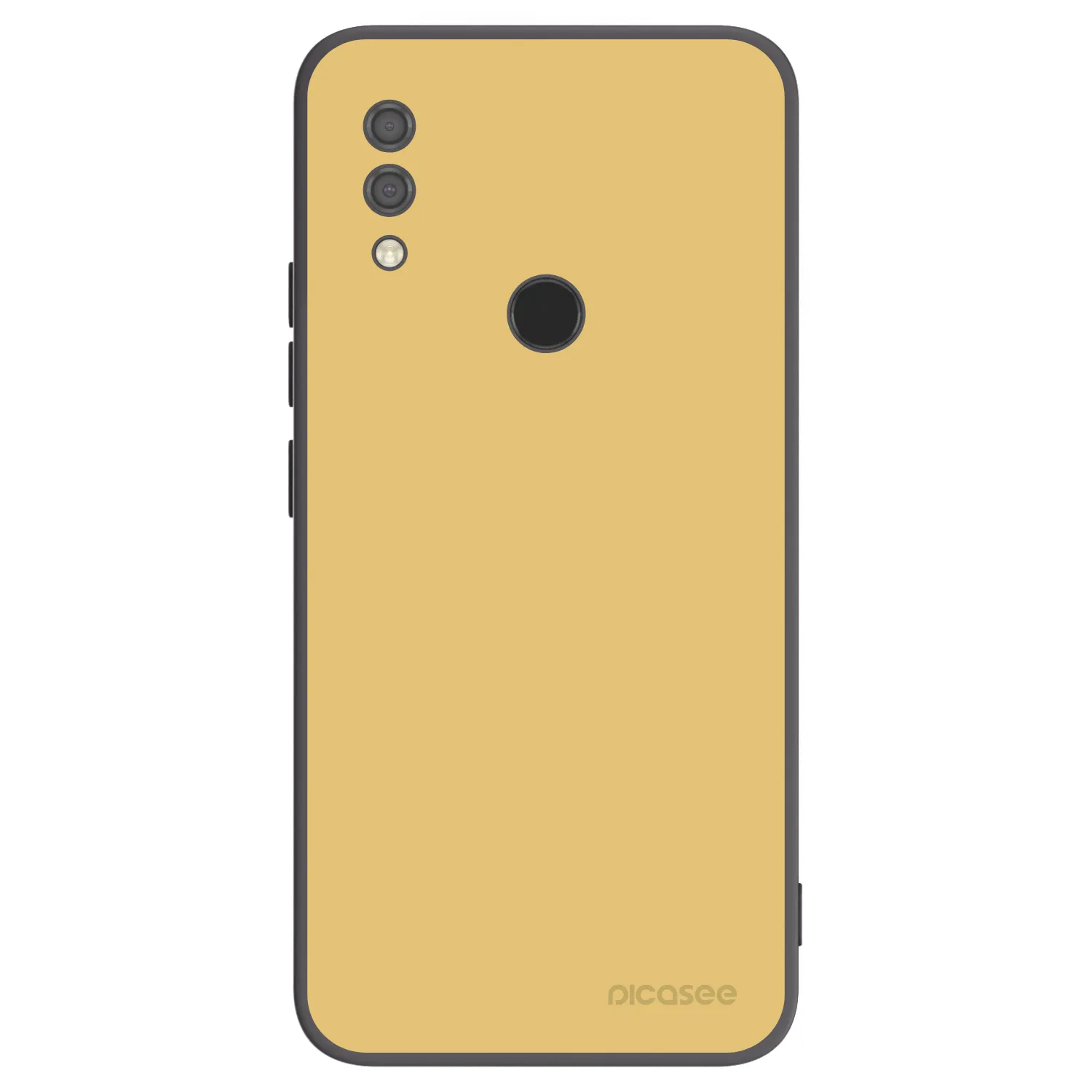 Picasee Xiaomi Redmi 7 Hülle - Schwarzes Silikon - Canary Crystal