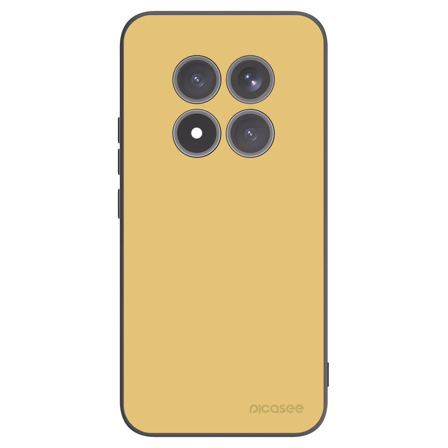 Picasee Xiaomi Redmi Note 15 Pro+ Hülle - Schwarzes Silikon - Canary Crystal