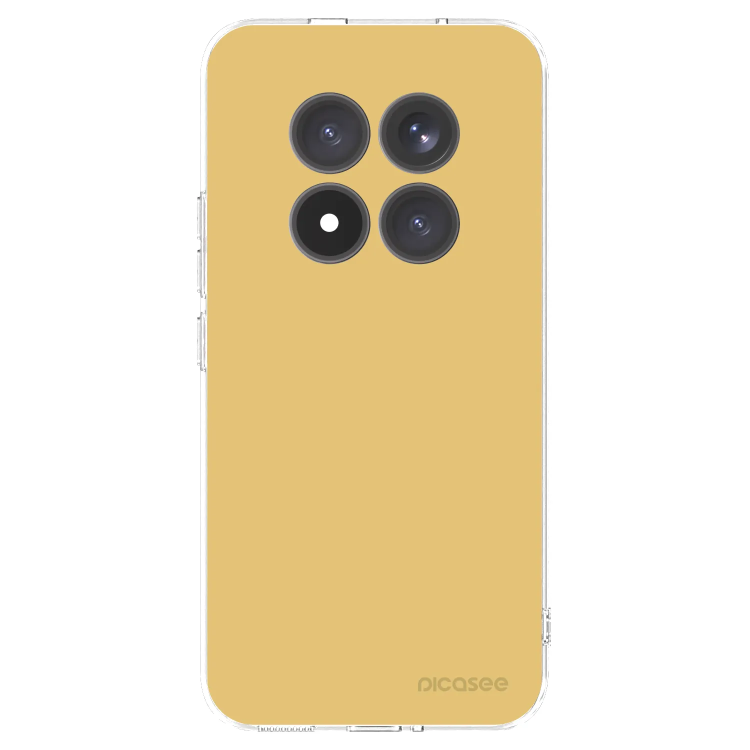 Picasee Xiaomi Redmi Note 15 Pro+ Hülle - Transparentes Silikon - Canary Crystal